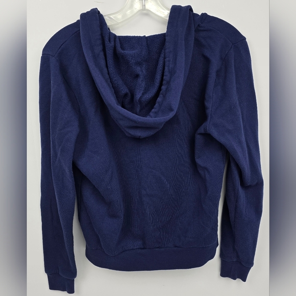 Victoria’s Secret PINK Everyday Women's Full Zip Hoodie Sweatshirt X-Small Blue - Picture 9 of 14